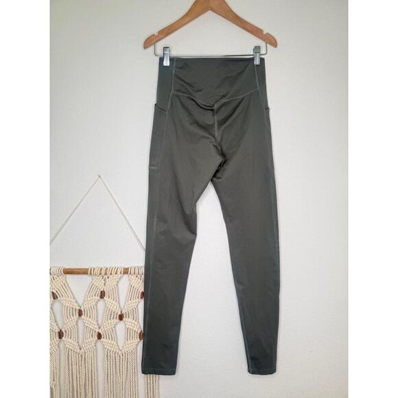 Girlfriend Collective Legging Activewear Sz S Sage Green High waist Athlesiure - Picture 7 of 8